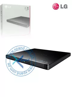 DVD SuperMultil LG GP65NB60, externo, 8X, USB 2.0.  Formatos soportados M-DISC / CD-R / CD-RW / DVD+R / DVD+R DL / DVD+RW / DVD-R / DVD-R DL / DVD-RAM / DVD-RW.