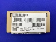 NOB E10GSFPSRG1P5 Intel 10G Ethernet SFP+ SR Optic Transceiver for X520-DA2/SR2  - Open box
