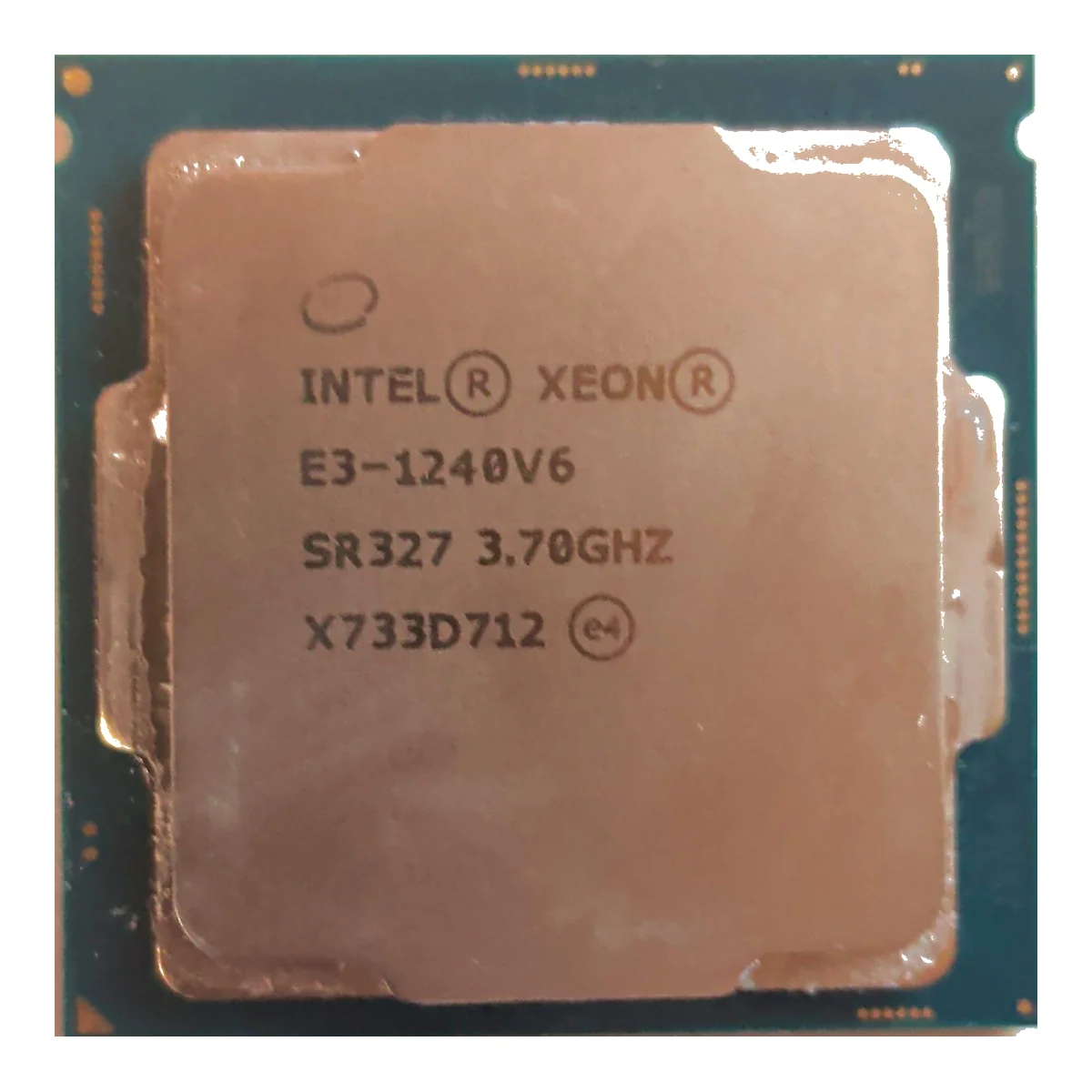 Procesador Intel Xeon E3-1240 v6 3.70GHz 8MB LGA1151 SR327 Producto de Segundo Uso
