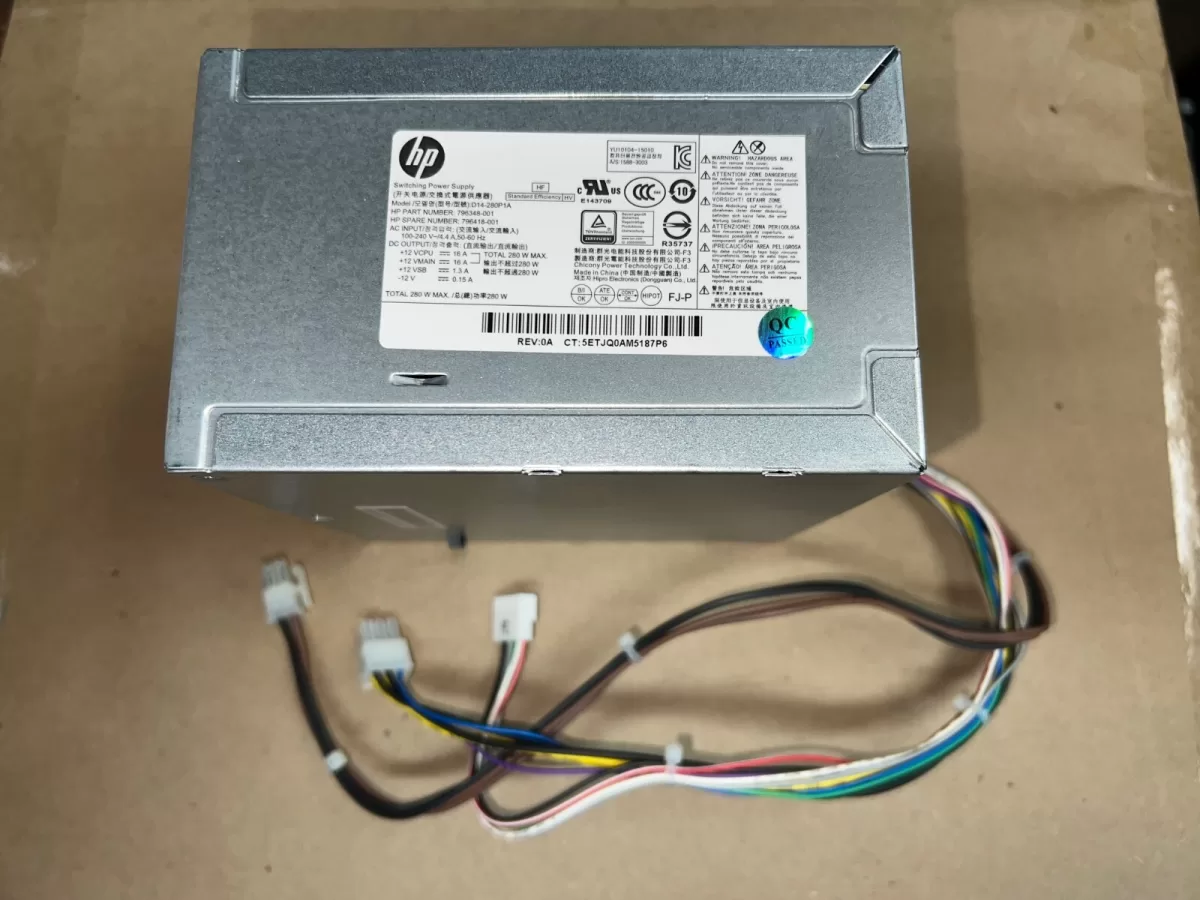 Fuente para Prodesk 600G2 280W 796348-001,796418-001