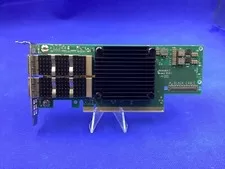 MCX653106A-ECAT MELLANOX ConnectX-6 VPI Dual-port Adapter Card HDR100/EDR/100GbE - Used