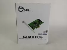 New SIIG SC-SAE012-S2  2 Port PCI Express x1 SATA II Storage Controller - New