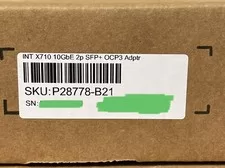 HPE Intel X710 10GbE SFP+ OCP3 NIC Network Adapter Gen10 Plus/V2 2P 10G 2 Port - New