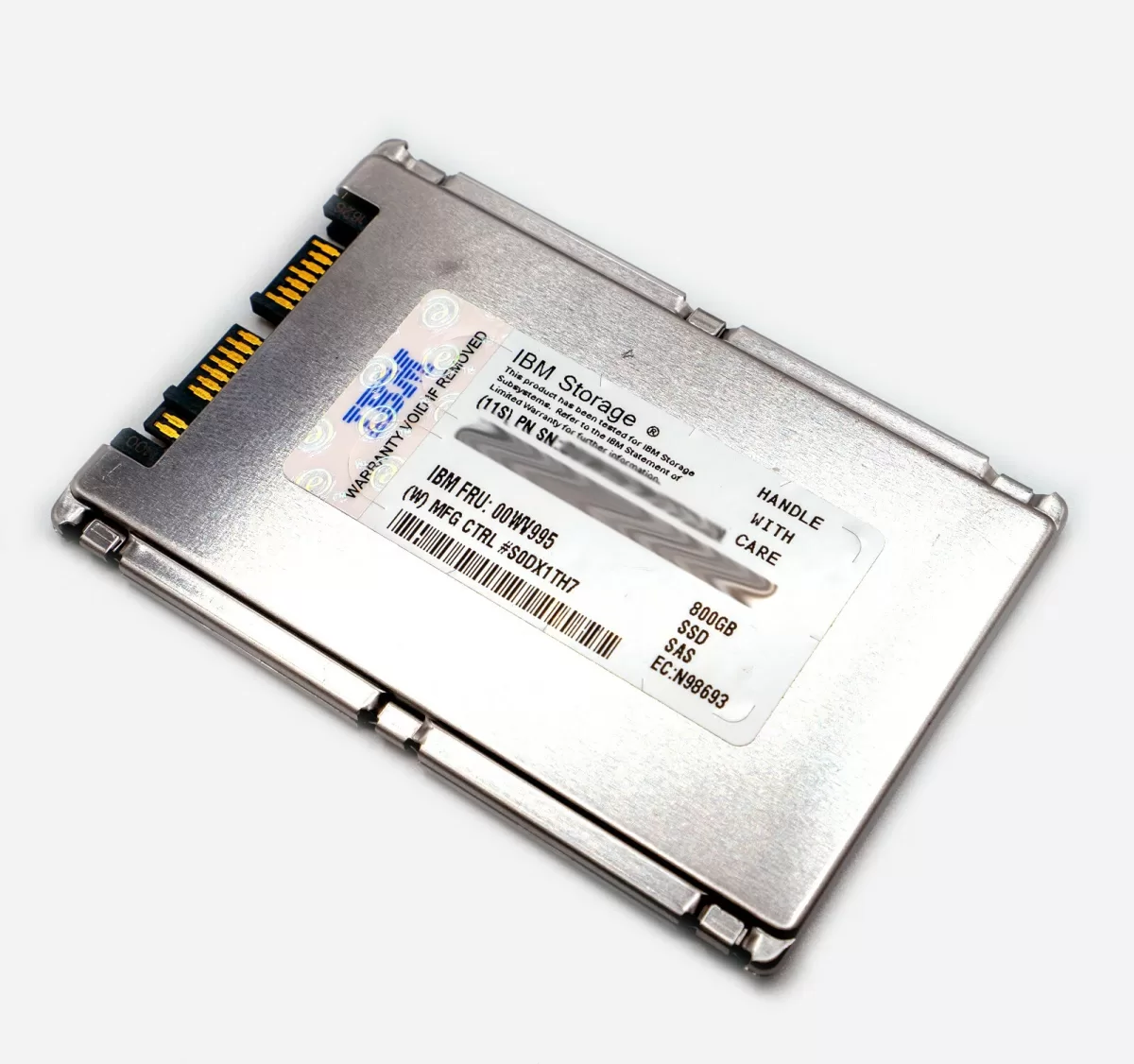 Disco Solido Seagate ST800FM0203 800GB SAS 12Gb/s eMLC 1.8" Inch SSD IBM 00WV995