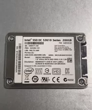Intel 1.8" 200GB SSD SSDSC1BG200G401 DCS3610 Series 1.8in SATA uSATA DC S3610 - Used
