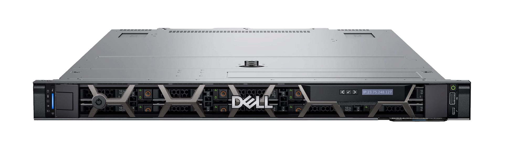 Servidor Dell PowerEdge R650 1U Intel Xeon Gold 6338 64GB RAM PERC H755 10 Bahias 2.5 SAS/SATA Incluye Riel  Servidor retirado de Data Center Garantia 18 Meses