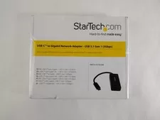 New StarTech US1GC30B USB-C to Gigabit Ethernet Adapter USB 3.1 Gen 1 5Gbps - New