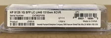 HP HPE Genuine X125 JD061A SFP LC LH40 1310nm XCVR 1250Mbps 40KM 1GE SMF 40Km LR - New