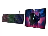 Xtech - Keyboard mouse and mouse pad - Wired