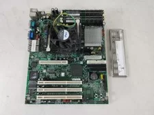 Intel Pentium 4 3.00 GHz 2 GB DDR Server Motherboard SE7210TP1-E w/ I/O Shield - Used
