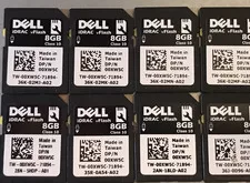 Dell iDRAC 8GB vFlash 0XW5C SD Card IDSDM iDRAC7 iDRAC8 iDRAC6 - Used