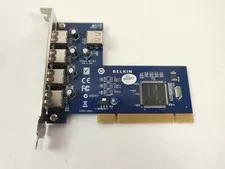 Belkin F5U220 V1 5 Port USB 2.0 PCI Interface Card - Used
