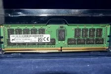 MTA36ASF4G72PZ-2G6J1 MICRON 32GB (1X32GB) 2RX4 PC4-2666V MEMORY - Used