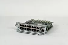 Cisco 16-Port 10/100/1000 EtherSwitch Network Module NM-ESW-16 with PoE Card - Used