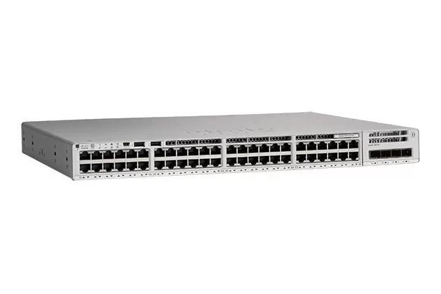 Switch Cisco C9200L-48P-4X-E Catalyst 9200 48 Ports L3 Managed Full PoE+ 48 x Gigabit Ethernet Network 4 x 10 Gigabit Ethernet Uplink fuentes soporatdos 2, instalado 1 PWR-C5-1KWAC- Usado