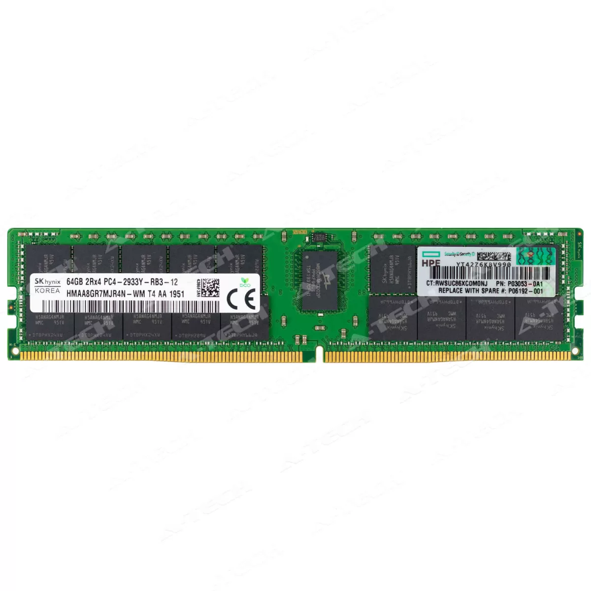 Memoria HPE 64GB PC4-2933Y DDR4 P03053-0A1 P06192-001