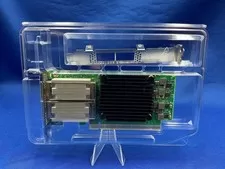 BOTH BRACKET MCX516A-CCAT Mellanox CX516A ConnectX-5 100GbE 2Port QSFP28 Adapter - Used