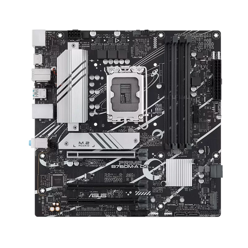 Motherboard ASUS PRIME B760M-A D4-CSM, Chipset Intel B760, LGA1700, HDMI, DP, mATX