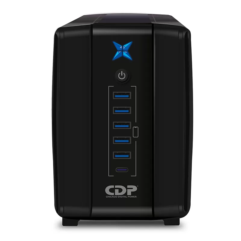 UPS CDP R-UPR508i, Interactivo, 500VA, 250W, 220Vca / 50/60Hz (Ajuste Automático)