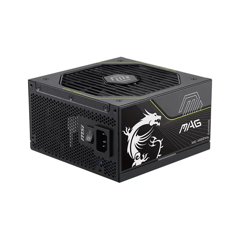 Fuente de alimentación MSI MAG A1200PLS PCIE5, 1200W, 80 PLUS Platinum, Formato ATX.