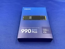 NEW MZ-V9S4T0 Samsung  990 EVO PLUS 4TB PCle 4.0 NVMe M.2 SSD MZ-V9S4T0B/AM - New