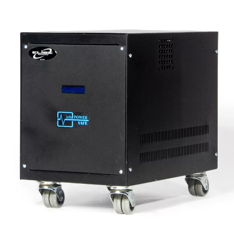 Estabilizador Elise Ieda Poder Safe LCR10K-4.5%, Solido, 10kVA, 220V, Bornes de salida.