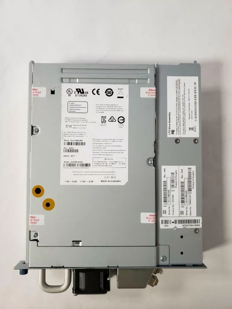 HP C0H28A 706825-001 LTO6 FC Tape Drive AQ298C#103 G2 MSL2024 MSL4048 - Retirado de equipo Uso Garantia 6 Meses