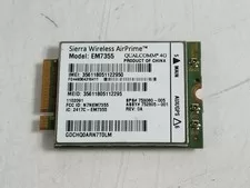 HP 753080-005 EM7355 M.2/NGFF Sierra Wireless AirPrime 4G Wireless Card - Used