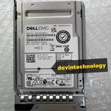 Dell 06N7KY 960GB EMC 6N7KY 12Gbps SAS RI TLC 2.5'' 14/15/16 SSD KIT w/Tray NEW - New