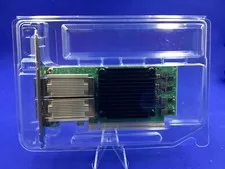 Both Brackets MCX556A-EDAT MELLANOX CONNECTX-5 EX VPI 100GB QSFP28 ADAPTER - Used