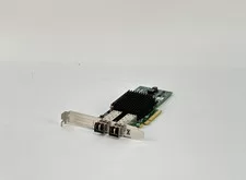 Emulex LPE12002-E 8Gb 8G Dual Port PCIe FC Fiber Channel Network Card Adapter - Used
