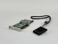LSI MegaRaid L3-25419-06A SAS 9266-8i PCIe RAID Adapter with Cache & Capacitor - Used