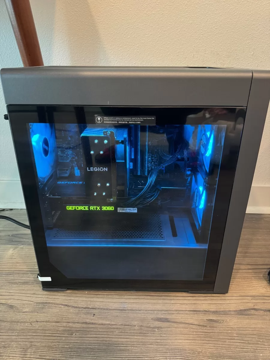 Desktop Lenovo Legion Tower 5i Gen 8  i7-13700F, NVIDIAÂ® GeForce RTX 3060 LHR 12GB GDDR6, Memoria Ram 64GB, Disco 1TB SSD WindowsÂ® 11 Home Producto Usado  Garantia 12 Meses