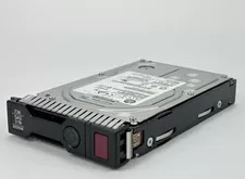 HP HPE 2TB 7.2K SAS 6G LFF SC MDL HDD Hard Disk Drive w/ Tray MV 3.5 653948-001 - Used