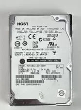 HGST Ultrastar 1.2TB 10K RPM 6G SAS 2.5 in SFF 64MB HDD Hard Drive C10K1200 - Used