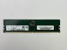 Supermicro SK Hynix 1x DDR5 16GB 1Rx8 PC5-5600B-E ECC EC4 UDIMM RAM Memory ECC - Open box