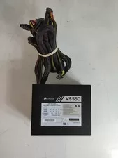 Corsair VS550 550 W 20+4 Pin ATX Desktop Power Supply CP-9020171-NA - Used