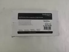 New StarTech VGA2VID High Resolution VGA to Composite or S-Video Conerter - New