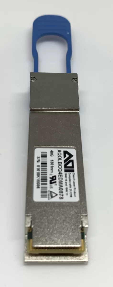 Transceiver AOI QSFP+ 40G-LR4 Lite 2km 1301nm 4xCWDM Daul LC SMF AQOLBCQ4EDMA0878  - Usado