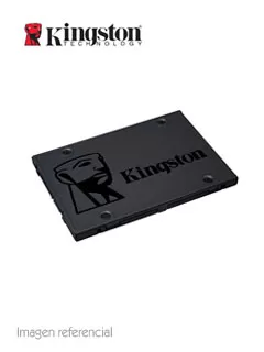 Unidad de Estado Solido Kingston A400, 240GB, SATA 6Gb/s, 2.5, 7mm, TLC. Velocidad de escritura 320 MB/s, velocidad de lectura 500 MB/s, NAND Flash Memory Triplle Level Cell (TLC), controlador 2Ch.
