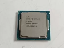 Intel Xeon E-2234 3.60 GHz LGA 1151 Desktop CPU Processor SRFAX - Used