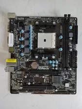 ASRock FM2A55M-DGS AMD Socket FM2 DDR3 Desktop Motherboard - Used