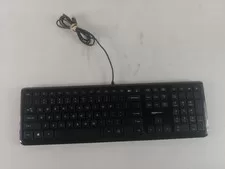 Amazon HK3069 Wired USB Low-Profile Desktop Keyboard - Used