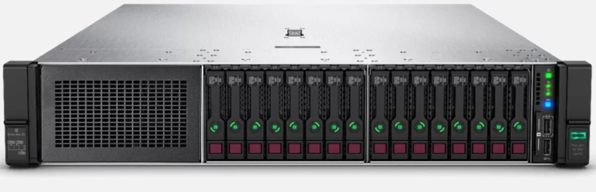 CTO HPE ProLiant DL380 G10, Procesador Intel Xeon Gold 6230 2.1GHz  20 Cores fisicos y 40  Hilos, Memoria HPE 32GB PC4-2666 DDR4 840758-091  850881-001, 4x Disco 1.92TB SSD SAS 12Gb/s Samsung   MZILT1T9HAJQ-000H4, Tarjeta controlador Array P408I-A GEN10 2GB CACHE 12G, Licencia HPE Integrated Lights-Out (iLO), 1 Server G10, Fuente de poder HPE 800W Flex Slot Platinum P39385-001