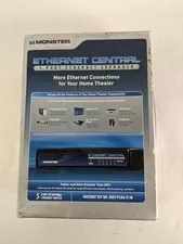 New MONSTER DIGITAL LIFE DL ES-5 121668-00 Ethernet Central 5 Port Ethernet - New