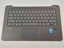 HP 837348-001 Laptop Palmrest w/Keyboard For EliteBook Folio 1020 G1 - Used