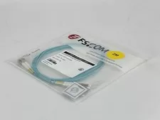 FS 50/125 OM4 Multimode LC-LC Duplex 2M Fiber Patch Cable CG1810085155 40220 - New