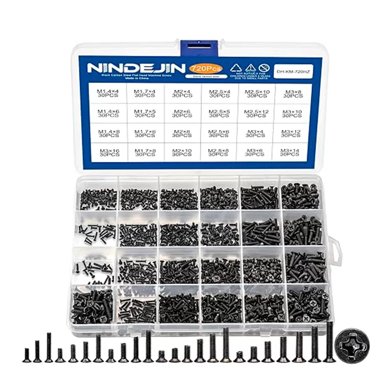 FLAT SCREWS KIT - 720PCS