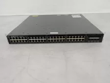 Cisco Catalyst WS-C3650-48TQ-S 48x 1GbE Gigabit Ethernet Managed Switch - Used