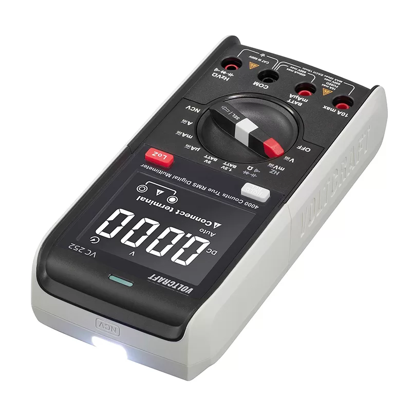 Multímetro VOLTCRAFT VC252 Digital True RMS LoZ CAT III 600 V Pantalla (cuenta): 4000